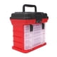 thumbnail image 1 of Caja de señuelos de pesca Perfecl Caja de almacenamiento de plástico 4 compartimentos rojo, 1 of 7