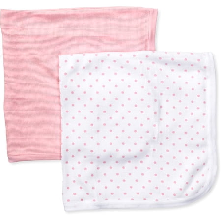 Parent's Choice - Set of 2 Thermal Blankets, Pink