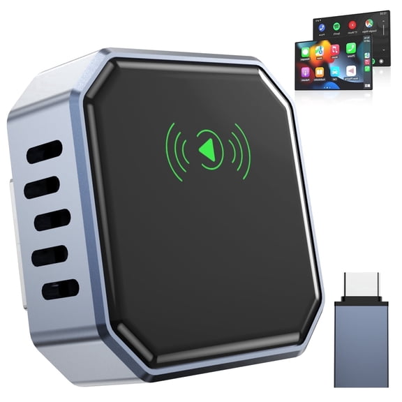 Wireless CarPlay Adapter, Dyeetic Wired CarPlay to Wireless Mini USB Design CarPlay Adapter for iPhone 6 / Android 11