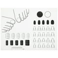 thumbnail image 1 of Milisten Nail Art Stamping Mat Silicone Workspace Stamping Plate Nail Polish Coloring Practice Pad Nail Sticker Guide Printing Transfer Table Cover Tools Manicure Mat (B Type) (White), 1 of 5