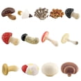 thumbnail image 4 of YAOMOBB Mushroom Ornament Colorful Mushroom Figure for Miniature Garden Decor, 4 of 5