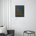 thumbnail image 3 of Create a Modern Home Atmosphere 12X16in Abstract Leaves Canvas Wall Art, Perfect Family Décor for Living Room, Bedroom, Kitchen - Fashionable Artwork for Office & Bathroom, 3 of 7