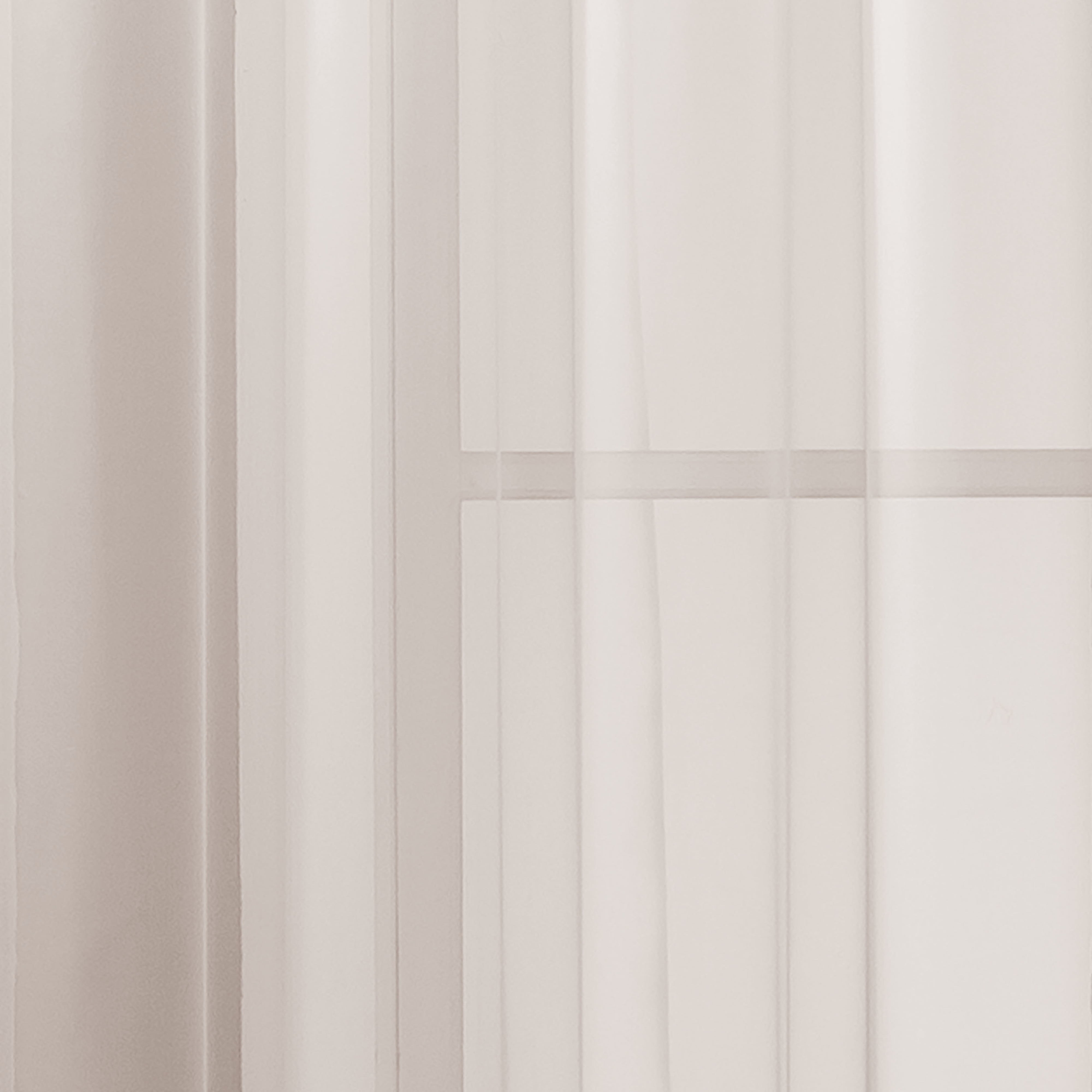 Window Elements Traditional, Contemporary, Farmhouse, Modern 1 Piece Sheer, Light Filtering Curtain Set