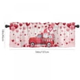 thumbnail image 2 of Valentine's Day Pastoral Country Decoration Curtain Durable Kitchen Blackout Semi Curtain Half Curtain, 2 of 3