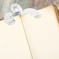 thumbnail image 4 of Book Page Holder Book Clip Transparent Reading Clip Reading Accessories For The Journal Of The Journal Manual Document, 4 of 9