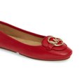 thumbnail image 3 of Michael Kors Women's Lillie Moccasin Flats Red Size 5, 3 of 3