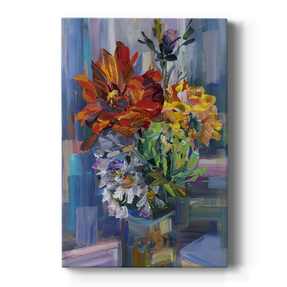 Modern Bouquet Premium Gallery Wrapped Canvas - Ready to Hang