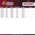 thumbnail image 4 of Metrix Premium Chassis Parts - 12.6 inch (320mm) 2 PC Front Coated Vented Disc Brake Rotor Fits 2015-2023 Honda Odyssey, 2016-2022 Pilot, 2017-2022 Ridgeline, 2017-2020 Acura MDX, 2019-2022 Passport, 4 of 9