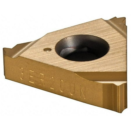 

Vargus 3ER External Right Hand 20 UN Laydown Threading Insert Grade VKX TiN Coated Carbide