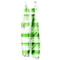 thumbnail image 3 of JURANMO St Patricks Jumpsuits for Women 2025 Funny Printed Cute Holiday Rompers Summer Casual Adjustable Strap Cotton Linen Overalls with Pockets Green XXXXL Sales of The Day Clearance Prime, 3 of 6