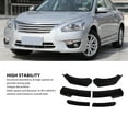 thumbnail image 2 of <p>Front Bumper Lip Separator Front Bumper Lip Diffuser Front Bumper Splitter Front Bumper Spoiler Front Bumper Lip Diffuser Splitter 6Pcs Front Bumper Lip Separator 150cm Enhanced, 2 of 7