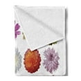 thumbnail image 2 of Dahlia Soft Flannel Fleece Blanket, Floral Types Round Shape Petals Dahlias with Anemone Flowered Gardening Fresh Flora, Cozy Plush for Indoor and Outdoor Use, 70" x 90", Multicolor, by Ambesonne, 2 of 5