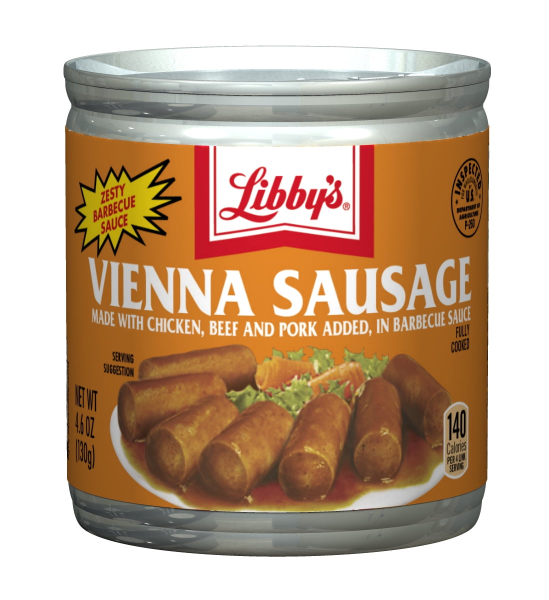 Libby's Vienna Sausage with Barbecue Sauce, 4.6 Ounce by ConAgra Foods Inc.