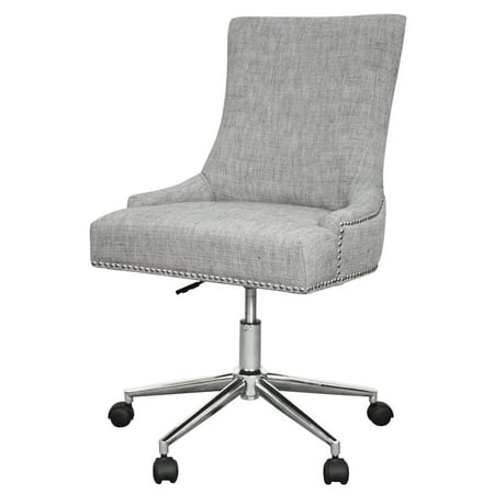 Charlotte Swivel - Charlotte Fabric Office Chair, Wolf