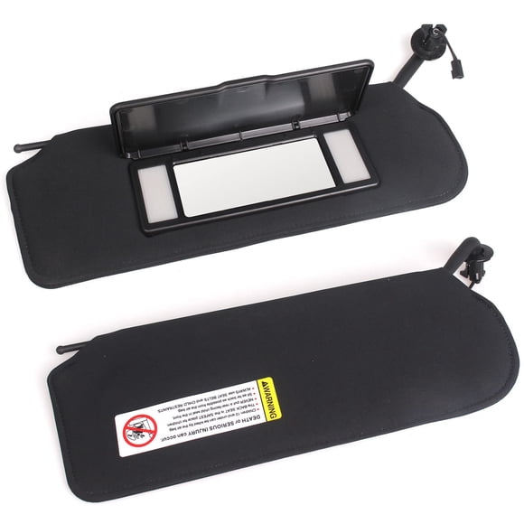 Par de Visores Solares con Espejo de Tocador Iluminado con LED Nakuuly para Corvette C5