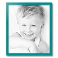 thumbnail image 2 of ArtToFrames 18" x 21" Aqua Picture Frame, 18x21 inch Green Wood Poster Frame (WOM-4428), 2 of 8