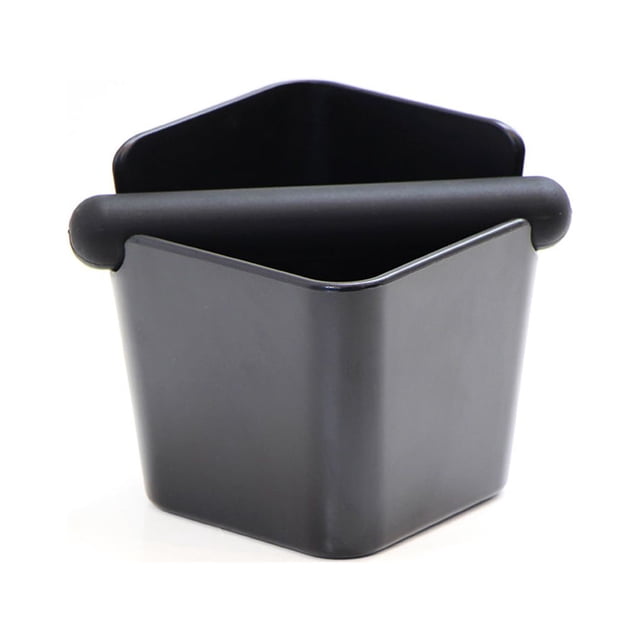 Wosthever Coffee Knock Box Absorbente de golpes Polvo Grind Dump Cubo de basura Plástico Lavable Residuos Cubo Hogar Café Accesorio Juegos de servir café y té