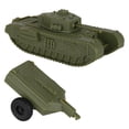 thumbnail image 1 of Tanque de juguete BMC CTS WW2 British Churchill Crocodile a escala 1:38, 1 of 8