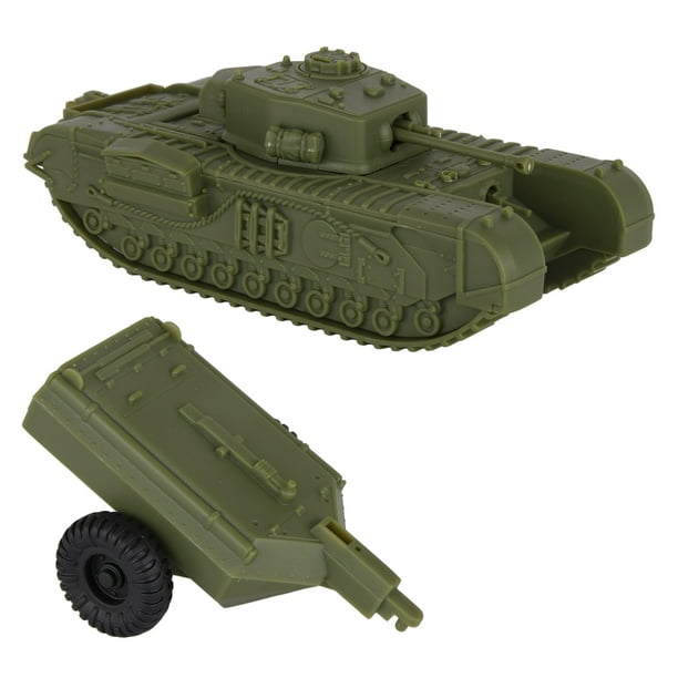 Tanque de juguete BMC CTS WW2 British Churchill Crocodile a escala 1:38