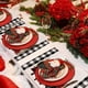 thumbnail image 5 of Tapete de mesa navideño de 4 piezas, decoración del hogar del árbol de Navidad, 5 of 5