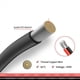 thumbnail image 3 of 3X Conector Hembra XT60i de 12 AWG A Junta Tórica con Cable Estañado, para Batería RC, Central Eléctrica Solar Portátil y Panel Solar, 3 of 5