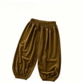 thumbnail image 3 of Generic Kids Boys Girls Harem Pants Casual Breathable Baggy School Trousers Quick Dry Lantern Pants Toddler Bloomer Jogging Bottoms, 3 of 8