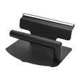 thumbnail image 2 of Dispensador de aluminio envolvente de papel herramienta de cocina reutilizable de dispensador de películas portátiles para mostrador Negro, 2 of 9