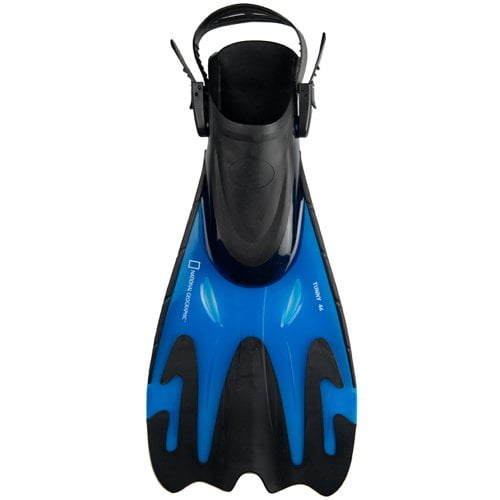 NATIONAL GEOGRAPHIC SNORKELER ADJUSTABLE SNORKEL FIN BLUE/BLACK