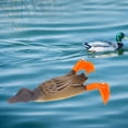 thumbnail image 1 of Señuelo de Cebo suave Cola, Señuelos de pesca de silicona, marrón, 1 of 8