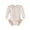 Khaki, variant on Hirigin Toddler Rash Guard One Piece Swimsuit Baby Girl Long Sleeve Ruffles Swimwear Zipper Bathing Suit Checkerboard Outfit