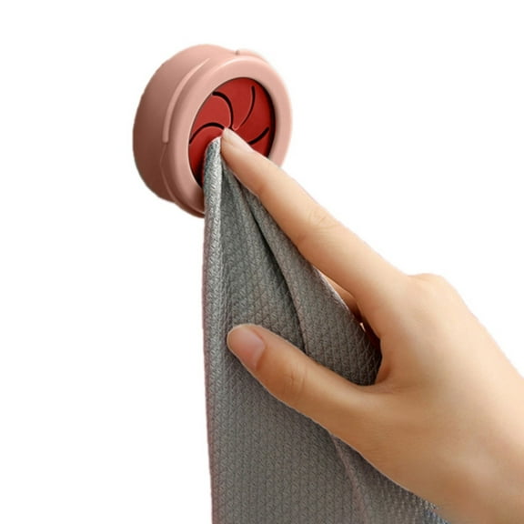 Towel Holder Sucker Wall Rack Washing Cloth Rag Hook Punch Storage Hanger Hand Dish Kitchen Bathroom Tools Bath