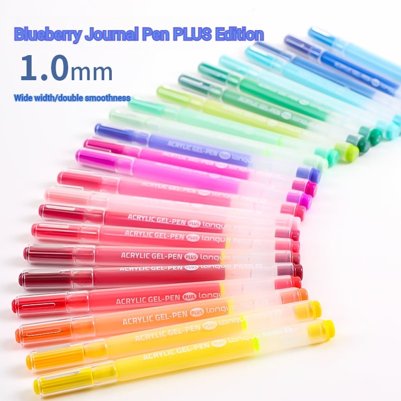 Large Capacity Acrylic Painting Art Gel Pen Plus Version 90 Colors Set for Sketching Drawing Art Supplies Stationery Gift