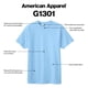 thumbnail image 5 of American Apparel - Playera Unisex de Manga Corta, Estilo G1301, Paquete de 2, True Navy (Paquete de 2), X-Large, 5 of 6