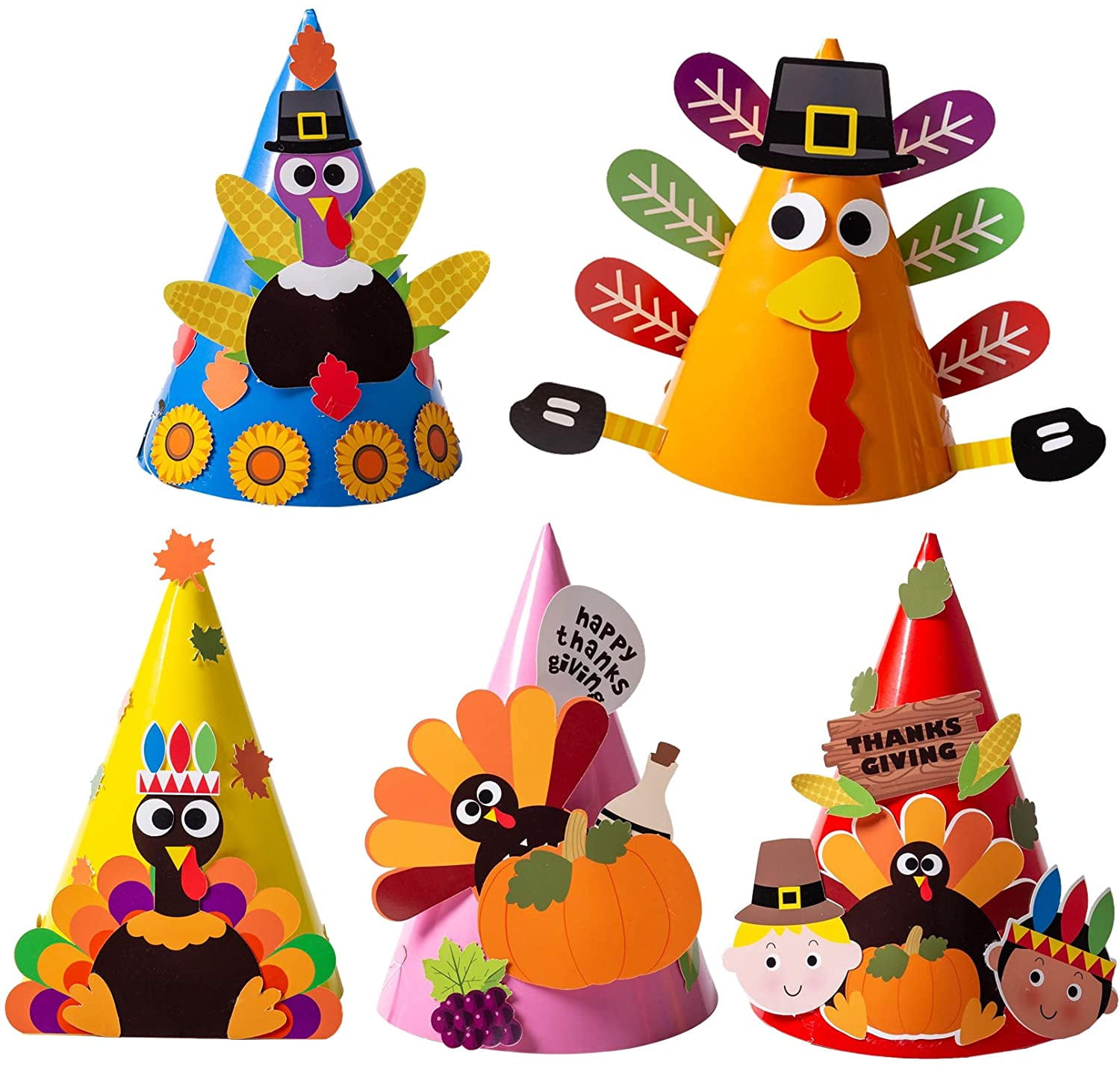 HISRFO 10 Pieces Thanksgiving Turkey 