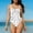 Style1-Multicolor womens swimsuits, variant on Mceream Women's Color Broadband Camisole Bikini Swimsuit Multicolor XL