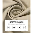 thumbnail image 5 of 2-Pack PULI Men’s Golf Hybrid Dress Shorts Lightweight Quick-Dry Summer Flat Front Casual Shorts with Pockets, 5 of 6