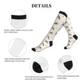 thumbnail image 6 of Bixox Sea Turtle Print Compression Socks,Compression Socks Women & Men Circulation for Medical,Running,Athletic, 6 of 7
