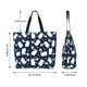 thumbnail image 5 of Fotbe Swan Bolsa Tote Estética de Lona con Estampado para Mujer - Bolsa Reutilizable de Hombro Casual para Vacaciones, Compras, Trabajo y Gimnasio, 5 of 8