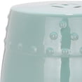 thumbnail image 5 of Pemberly Row Contemporary Ceramic Garden Stool in Light Aqua, 5 of 5