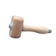thumbnail image 1 of Herramienta de martillo de mazo de madera de haya, martillo para tallar madera, tallado artesanal de cuero, 1 of 4