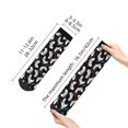 thumbnail image 2 of Salouo Game Pattern Unisex Middle Tube Socks,Middle-Finger Knee High Socks Over The Calf Tube Stocking Crew Stockings for Women and Men Tube Socks, 2 of 8