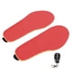 thumbnail image 4 of Plantillas calentadas eléctricas temperatura ajustable calentamiento de pies almohadilla de zapatos rojo, 4 of 8