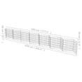 thumbnail image 2 of vidaXL Gabion Mural Acier Galvanisé 450x30x50 cm, 2 of 5