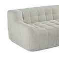 thumbnail image 3 of MAYEERTY Modern Full Compression Velvet Sofa Chair for Living Room & Apartment, 65*38*27"Beige, 3 of 6