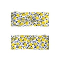 thumbnail image 2 of Wukai Tropical Lemon Print Baby Bow Headband for Newborn Infant Baby Toddler Girls, 2 of 5