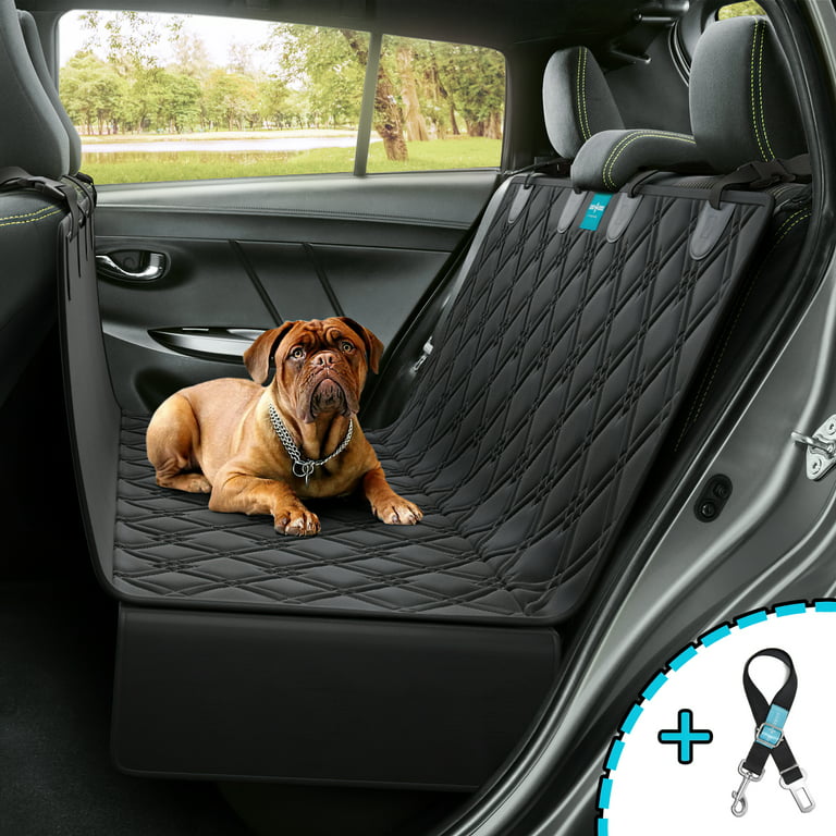 Durable Dog Car Hammock Pet Seat Cover for Back Seat - Moebypet