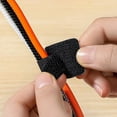 thumbnail image 2 of 10 Pack Reusable Self-Adhesive Cable Management Straps Adjustable Hook and Loop Cord Organizers for Desk Wires, Headphones, Under Table Cable Management, Home and Office Use, 2 of 4