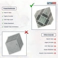 thumbnail image 5 of PowerSellerUSA Vinyl Self Adhesive Floor Tiles, 12x12 inches with 1.2 mm Thick 40-Pieces Contemporary Design Peel and Stick Floor Tile Stickers, Square Flooring Tiles for Kitchen, Gray Blue Square, 5 of 8