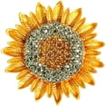 thumbnail image 1 of HOOUN Rhinestone Brooch Backpacks Pin Flower Brooch Pin Rhinestone Pin, 1 of 5
