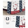 thumbnail image 3 of Xmas Gnome Bed Skirt Queen Size 16&nbsp;Inch Drop, Merry Christmas Wrap Around Dust Ruffle Bedskirts, Wrinkle & Fade Resistant Easy Fit Bedskirt with Adjustable Elastic, 3 of 8
